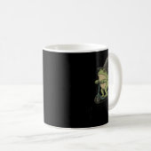 Tom Foolery Frog, grappige grillige Fr Koffiemok (Voorkant rechts)