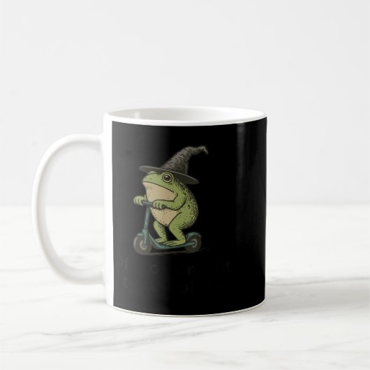 Tom Foolery Frog, grappige grillige Fr Koffiemok (Links)