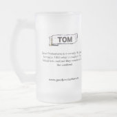 Tom GP Collectors Cup Matglas Bierpul (Links)