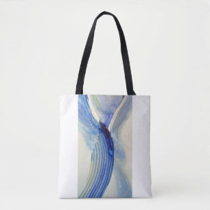 Tom Hanson Art Canvas tas "Ascending Indigo"