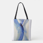 Tom Hanson Art Canvas tas "Ascending Indigo" (Achterkant)