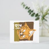 Tom Happy Face Briefkaart (Staand voorkant)