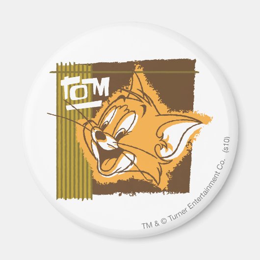 Tom Happy Face Magneet (Voorkant)