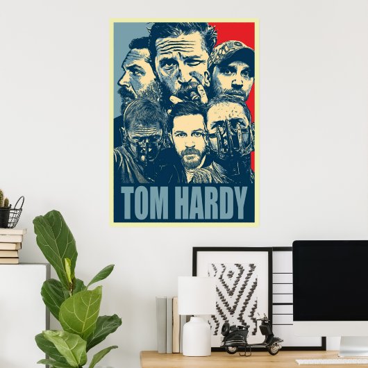 TOM HARDY POSTER (Thuiskantoor)