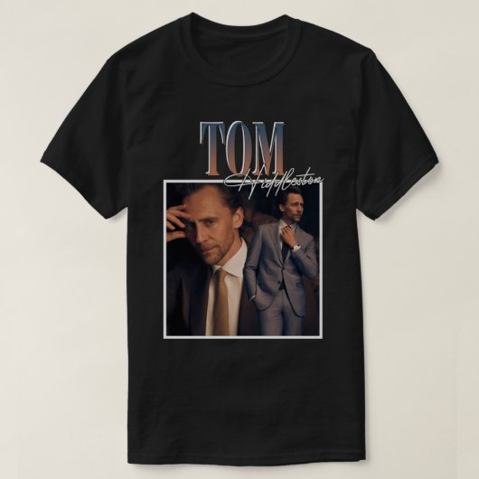 Tom Hiddleston T-shirt classique (Design devant)