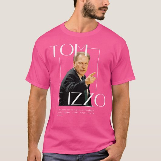 Tom Izzo T-shirt (Voorkant)