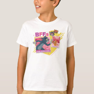 Tom & Jerry BFFs Foto Emoji Collage T-shirt