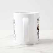 Tom & Jerry | Boo aan Tom Extra Grote Beker (Achterkant)