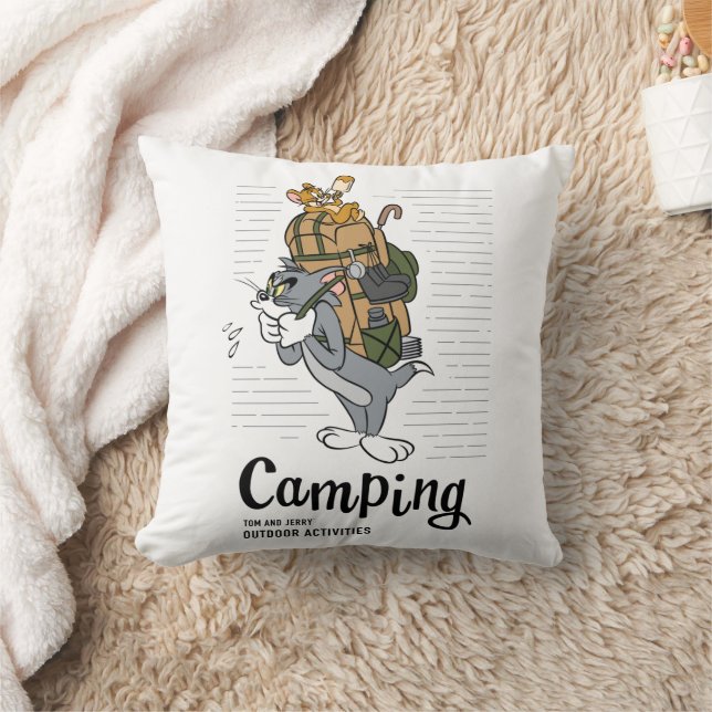Tom & Jerry Camping Kussen (Deken)