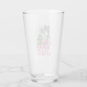 Tom, Jerry en Nibbles die Joy decorteren Glas (Achterkant)