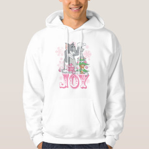 Tom, Jerry en Nibbles die Joy decorteren Hoodie