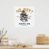 Tom & Jerry Golfing "No Way" Poster (Keuken)