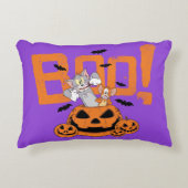 Tom & Jerry | Happy Halloween Boo Accent Kussen (Voorkant)