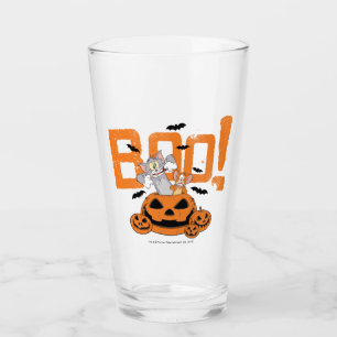 Tom & Jerry   Happy Halloween Boo Glas