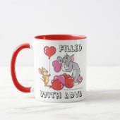 Tom & Jerry Inflate Valentijn Heart Balloons Mok (Links)