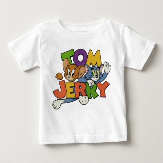 Tom & Jerry Kinder Cartoon T-shirtT-Shirt (Voorkant)