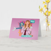 Tom & Jerry met Kayla - Frenemies Kaart (Gele Bloem)
