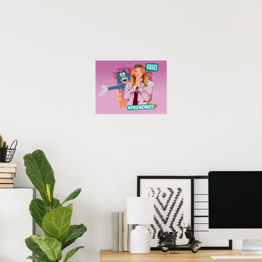 Tom & Jerry met Kayla - Frenemies Poster (Thuiskantoor)