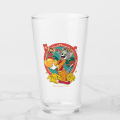 Tom & Jerry New Years Red Envelope Glas (Voorkant)