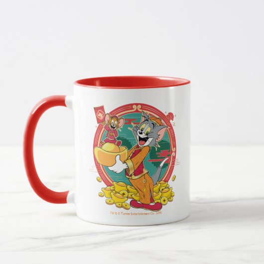Tom & Jerry New Years Red Envelope Mok (Links)
