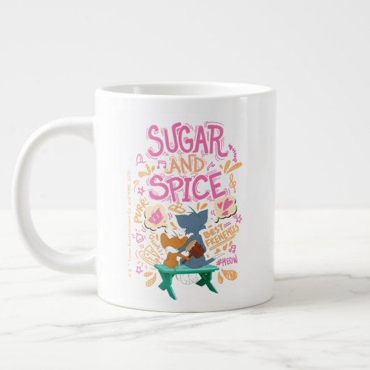 Tom & Jerry - Sugar en Spice Extra Grote Beker (Links)