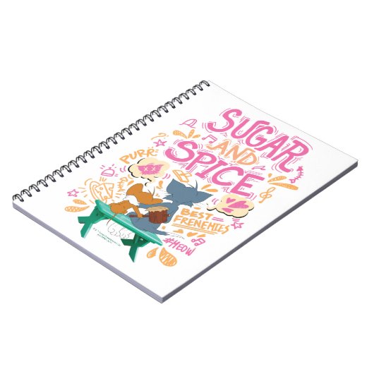 Tom & Jerry - Sugar en Spice Notitieboek (Linkerzijde)