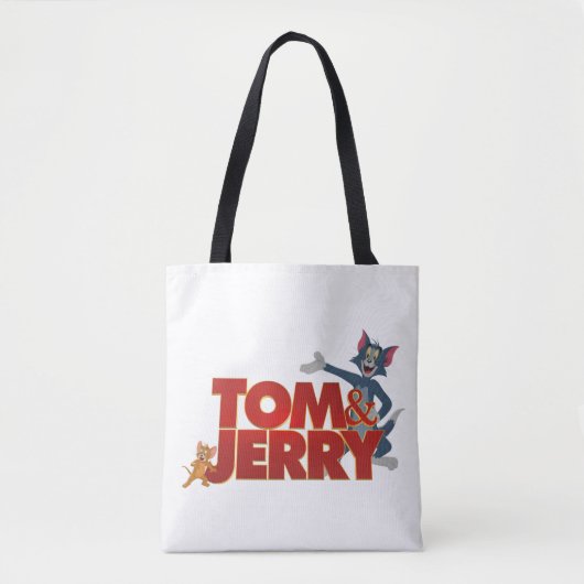 Tom & Jerry with Movie Logo Draagtas (Voorkant)