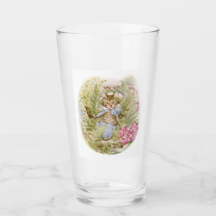 Tom Kitten (Cute Cat Illustration) Beatrix Potter Glas