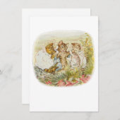 Tom Kitten  Illustratie Bedankkaart (Voorkant / Achterkant)