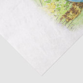 Tom Kitten in zijn blauwe pak door Beatrix Potter Tissuepapier (Detail)