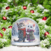 Tom & Luna 2025 Aurora Snow Globe (Noël)