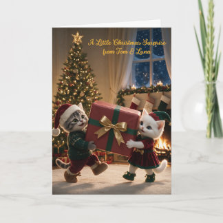 Tom & Luna Kerst Surprise Kaart