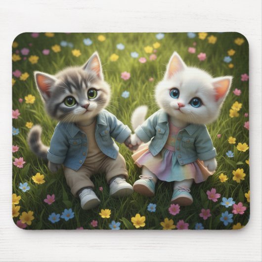Tom & Luna lente muismat (Voorkant)