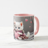 Tom & Luna – Mug Câlin de la Saint-Valentin (Devant droit)