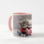 Tom & Luna – Mug Câlin de la Saint-Valentin (Devant gauche)