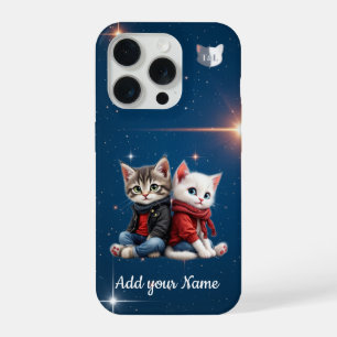 Tom & Luna – Persoonlijke sterrenhemel telefoonhoe iPhone 15 Pro Hoesje