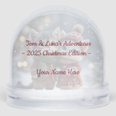 Tom & Luna’s Adventures – 2025 Christmas Snowglobe (Arrière)