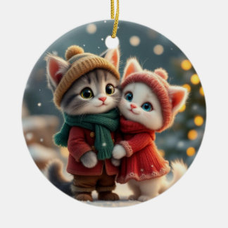 🎄Tom & Luna’s Avonturen – Kersteditie 2025 Keramisch Ornament