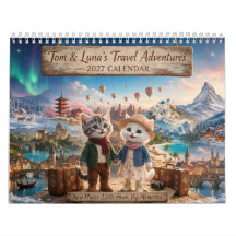 Tom & Luna's Reisavonturen 2027 Kalender