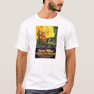 Tom Mix 1925 Western poster film T-shirt