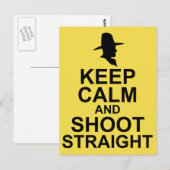 Tom Mix houdt kalm en schiet recht Briefkaart (Voorkant / Achterkant)