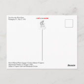 Tom Mix in het Witte Huis Briefkaart (Achterkant)