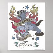 Tom Mouse Killer Tattoo 2 Poster (Voorkant)