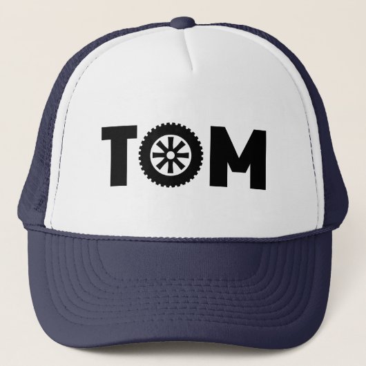 Tom Petrol Head Trucker Hat Pet (Voorkant)