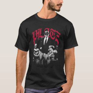 Tom Platz Golden Eagle Vintage Kunstwerk T-shirt