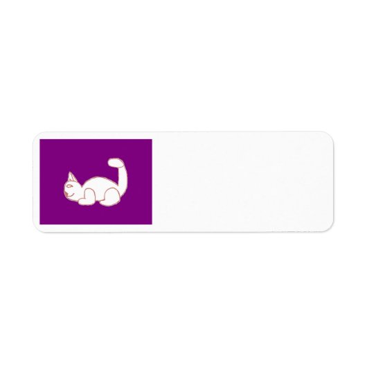 Tom Return Address Labels (Voorkant)
