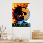 Tom Robbins Poster (Keuken)