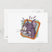 Tom Scaredy Cat Briefkaart (Voorkant / Achterkant)