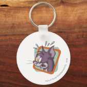 Tom Scaredy Cat Sleutelhanger (Voorkant)