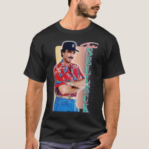 Tom Selleck jaren '80 Esthetisch ontwerp 3 T-shirt